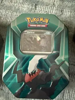 Tyranitar Slaking Darkrai Pokemon Tins Lot of 3 Sealed set USA 2024 Reissue New - Image 4