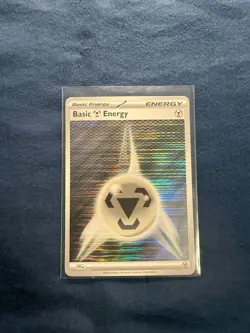 2025 Pokemon White Flare Black Bolt Basic Metal Energy Holo #024 - Image 1