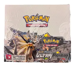 Pokemon TCG Sun & Moon Ultra Prism Booster Box Factory Sealed 36 Packs 820650813443 - Image 1
