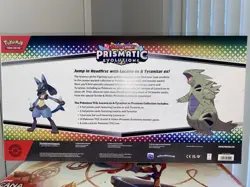 Lucario And Tyranitar Ex Pokemon TCG: Prismatic EX Premium Collection Box Set - Image 2