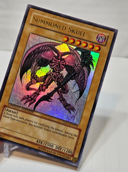 Summoned Skull YAP1-EN003 Ultra Rare Limited Edition Promo Yugioh 7781 - Image 4