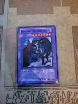 YUGIOH ELEMENTAL HERO DARK NEOS DP03-EN014 SUPER 1ST ED NM - Image 2
