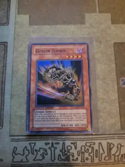 YUGIOH GOBLIN ZOMBIE CRMS-ENSE2 SUPER LIMITED ED LP - Image 1