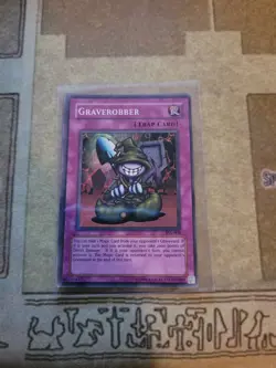YUGIOH GRAVEROBBER PSV-008 SUPER UNLIMITED ED MP 1996 - Image 1