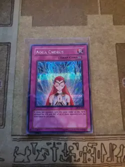 YUGIOH AQUA CHORUS PCK-002 SECRET UNLIMITED ED VLP PROMO - Image 1