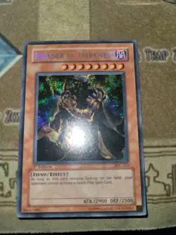 YUGIOH INVADER OF DARKNESS IOC-111 SECRET 1ST ED LP/MP 1996 HOLO BLEED - Image 4