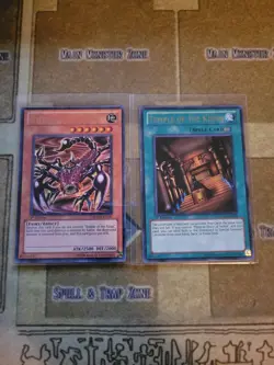 YUGIOH MYSTICAL BEAST OF SERKET + TEMPLE OF THE KINGS SDMA ULTRA 1ST ED NM - Image 1