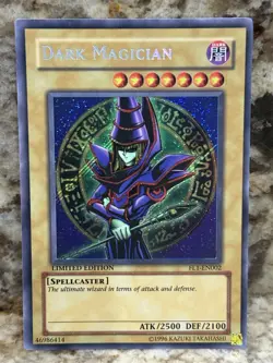 Yugioh Dark Magician #FL1-EN002 Secret Rare Forbidden Legacy Limited Edition HP - Image 1