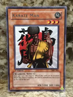 Yugioh Karate Man MRL-083 Rare 1st Edition - Image 1