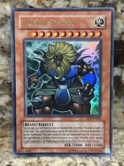 Yugioh Andro Sphinx EP1-EN002 Ultra Rare LP - Image 1