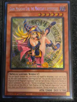 Dark Magician Girl the Magician's Apprentice ALIN-EN004 Secret Rare Yugioh - Image 1