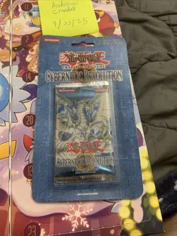 Yugioh 1ST Edition Cybernetic Revolution Blister Pack (2005) Factory Sealed - Image 1