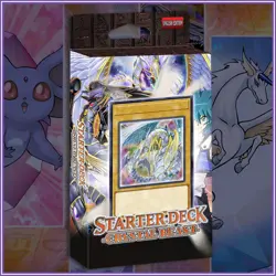 CRYSTAL BEAST STARTER DECK 44 | Jesse Rainbow Dragon Duelist Kingdom YuGiOh - Image 1