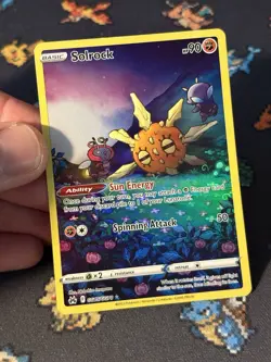 Pokemon Cards Solrock GG15/GG70 Galarian Gallery Crown Zenith - (NM) - Image 2