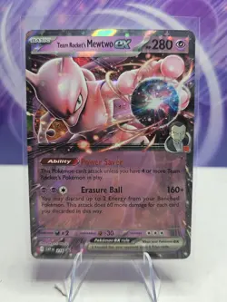 SV: Scarlet & Violet Promo Cards #216 Team Rocket's Mewtwo ex - Image 1