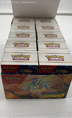 Pokemon Built To Battle Scarlet & Violet Surging Sparks Trading Cards Game Box - Image 2