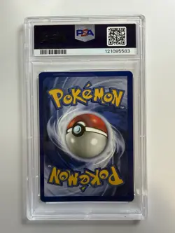 1999 POKEMON 1ST EDITION Machamp 8/102 Holo PSA 7 TRADING CARD GAME TCG - Image 2