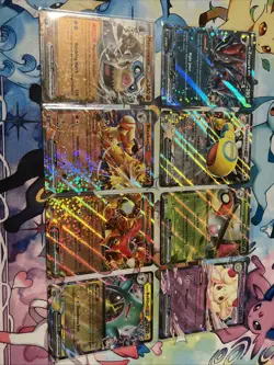 Pokemon Journey Together Ex Card Lot 8x Cards All Near Mint Condition - Image 1