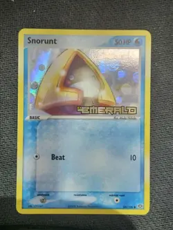 SNORUNT - 64/106 - EX POWER KEEPERS - REVERSE HOLO STAMPED - POKEMON CARD - Image 1