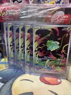 Pokemon Card Bulbasaur 133/132 - Mega Evolution Stamped Promo Sealed - Image 1