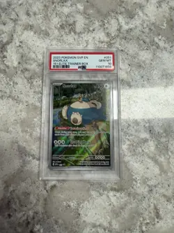 PSA 10 Snorlax 051 Sv: Scarlet & Violet Promo Cards Holo - Image 1
