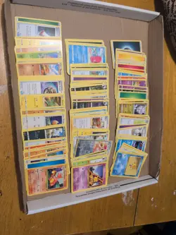 Pokemon Mixed Card Lot Over 100 Unsorted - Image 1