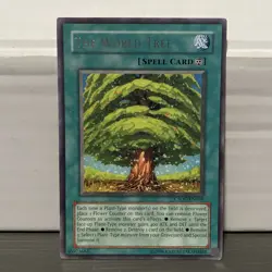 UNLIMITED THE WORLD TREE 1996 CSOC-EN059 YUGIOH CARD (LP/MP) - Image 1