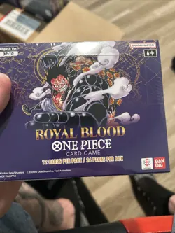 One Piece Card Game ROYAL BLOOD OP-10 Booster Box, SEALED - Image 1