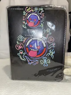 New/Sealed Pokemon trading card binder With Gengar and Halloween themed elements - Image 1