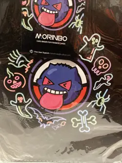 New/Sealed Pokemon trading card binder With Gengar and Halloween themed elements - Image 3