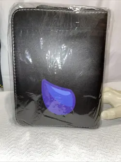 New/Sealed Pokemon trading card binder With Gengar and Halloween themed elements - Image 5