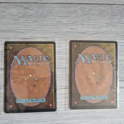 MTG Stronghold 2x Bullwhip Magic The Gathering cards + extras. - Image 2