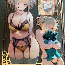 Goddess Story Gold METAL Card - Serial Number #047/200! - Anime Bikini Toga - Image 3