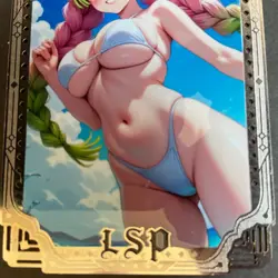 Goddess Story Gold METAL Card - Serial Number #175/200! - Anime Bikini Mitsuri - Image 3