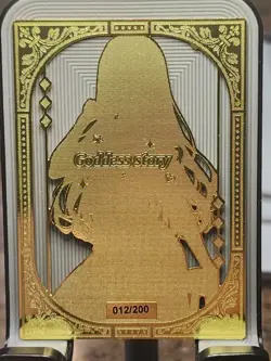 Marin Kitagawa Numbered 013/200 Goddess Story Metal Card LSP Anime Waifu - Image 2