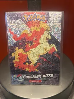 Rapidash #78 - Cracked Ice Holo - Crystal Collection 2024 - Pokemon Card - Image 1