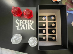4x DICE - D30 Magic the Gathering 30th Anniversary Edition Secret Lair + BONUS - Image 1