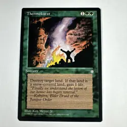 MTG Thermokarst x1 Ice Age, Magic the Gathering - Image 1