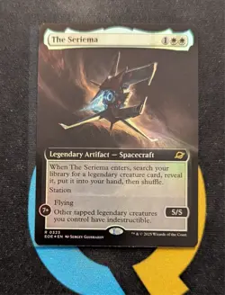 The Seriema Foil Extended Art Rare Edge of Eternities EOE MTG - Image 1