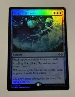 MTG Fractured Sanity - Modern Horizons 2 FOIL NM - Image 1