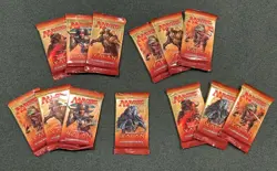 mtg rivals of ixalan 13 Booster Packs new - Image 1