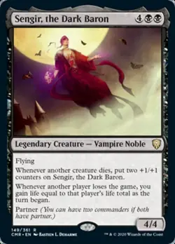Sengir, the Dark Baron x1 1x Commander Legends NM MTG - Image 1