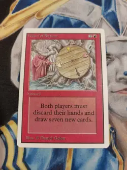 Wheel of Fortune MTG Unlimited Rare Red Sorcery Near-Mint x1 GG3 - Image 1