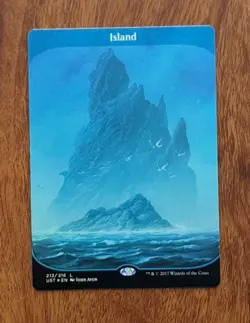 Island Full Art Unstable Foil NM - Image 1