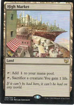 MTG: Commander 2015: High Market: Lightly Played Condition - Image 1