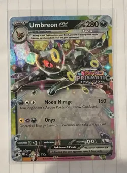 Pokemon TCG Prismatic Evolutions Stamped Promo Card Lot 6 CARDS NM - Image 1