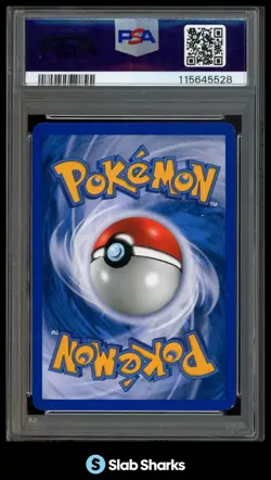 2007 POKEMON DIAMOND & PEARL SECRET WONDERS #18/132 SALAMENCE HOLO PSA 8 - Image 2