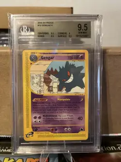 Pokemon TCG 2003 Skyridge Gengar Non Holo #10 Rare BGS 9.5 GEM MINT - Image 1