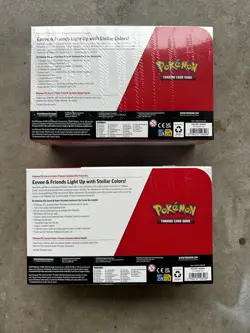 2x Pokemon TCG Prismatic Evolutions ETB with Booster Bundle Costco 2-Pack Sealed - Image 2