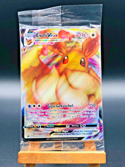 Pokemon TCG Black Star Promo Evoli Eevee VMAX Deutsch German SWSH087 OVP sealed - Image 1